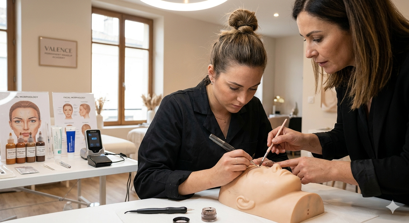 Formation Maquillage Permanent Sourcils Valence : Microblading & Shading CPF