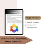 Extrait du manuel de formation en maquillage permanent, présentant la colorimétrie.