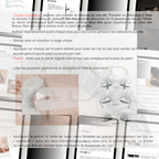 Extrait du manuel de formation extensions de cils ADR by Floriane, présentant la méthode cil à cil. 