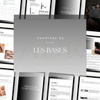 Extrait du manuel de formation en maquillage permanent, présentant les techniques de base et étapes d’apprentissage.