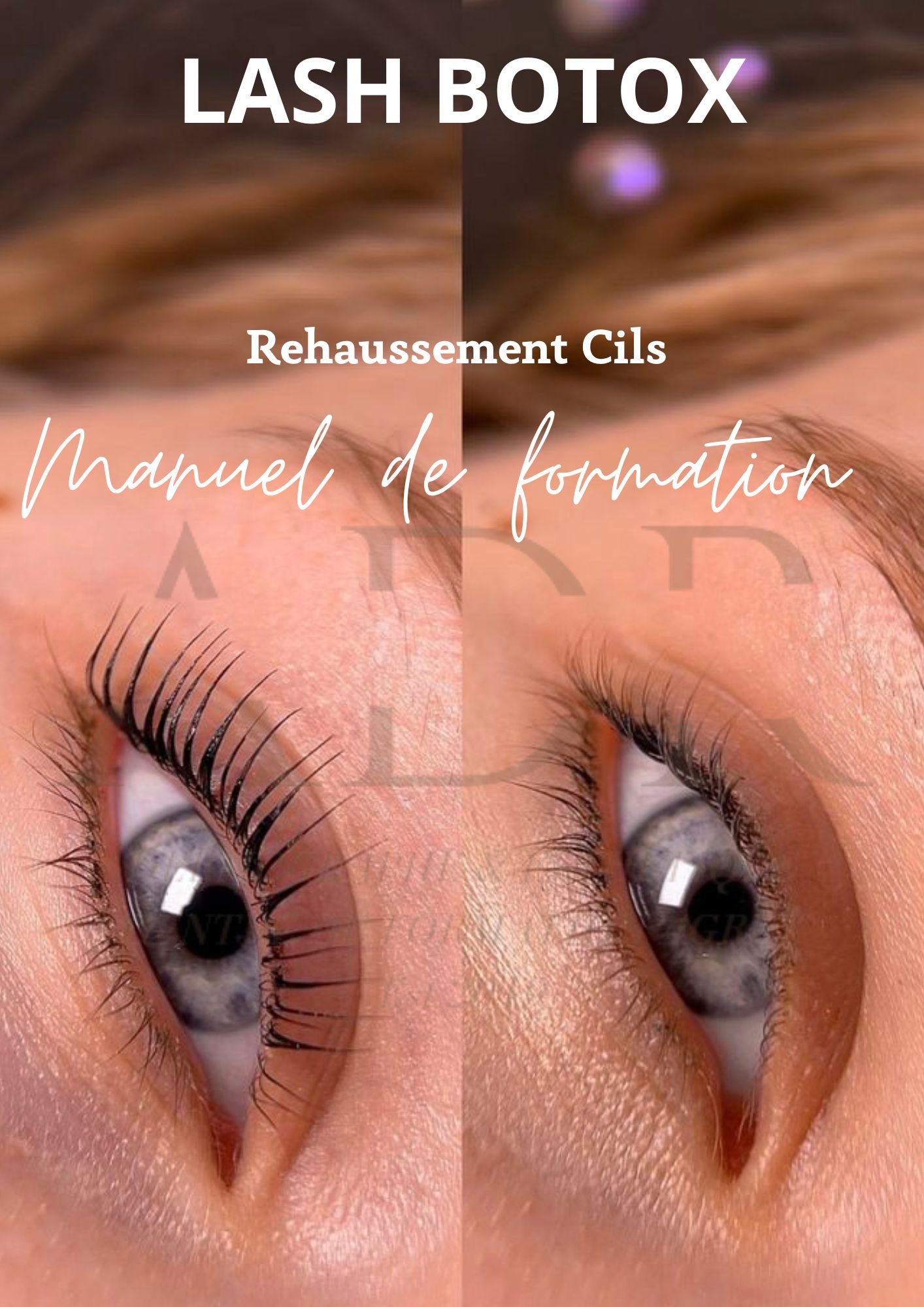 Manuel de formation en ligne lash botox et rehaussement de cils ADR by Floriane.