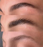 Résultat d’un browlift et rehaussement de cils réalisés à Valence par ADR by Floriane, pour un regard ouvert, discipliné et naturellement sublimé.