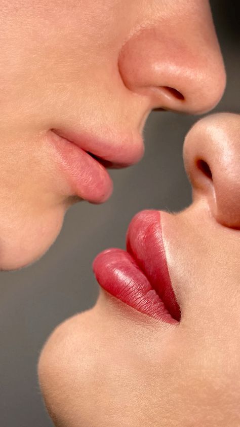 Résultat de la prestation Candy Lips ADR By Floriane à Valence, maquillage permanent des lèvres pour un effet coloré, pulpeux et naturel.