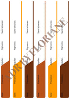 Stickers de consentement pour maquillage permanent, utilisé pour informer et obtenir l’accord des clients avant la prestation.